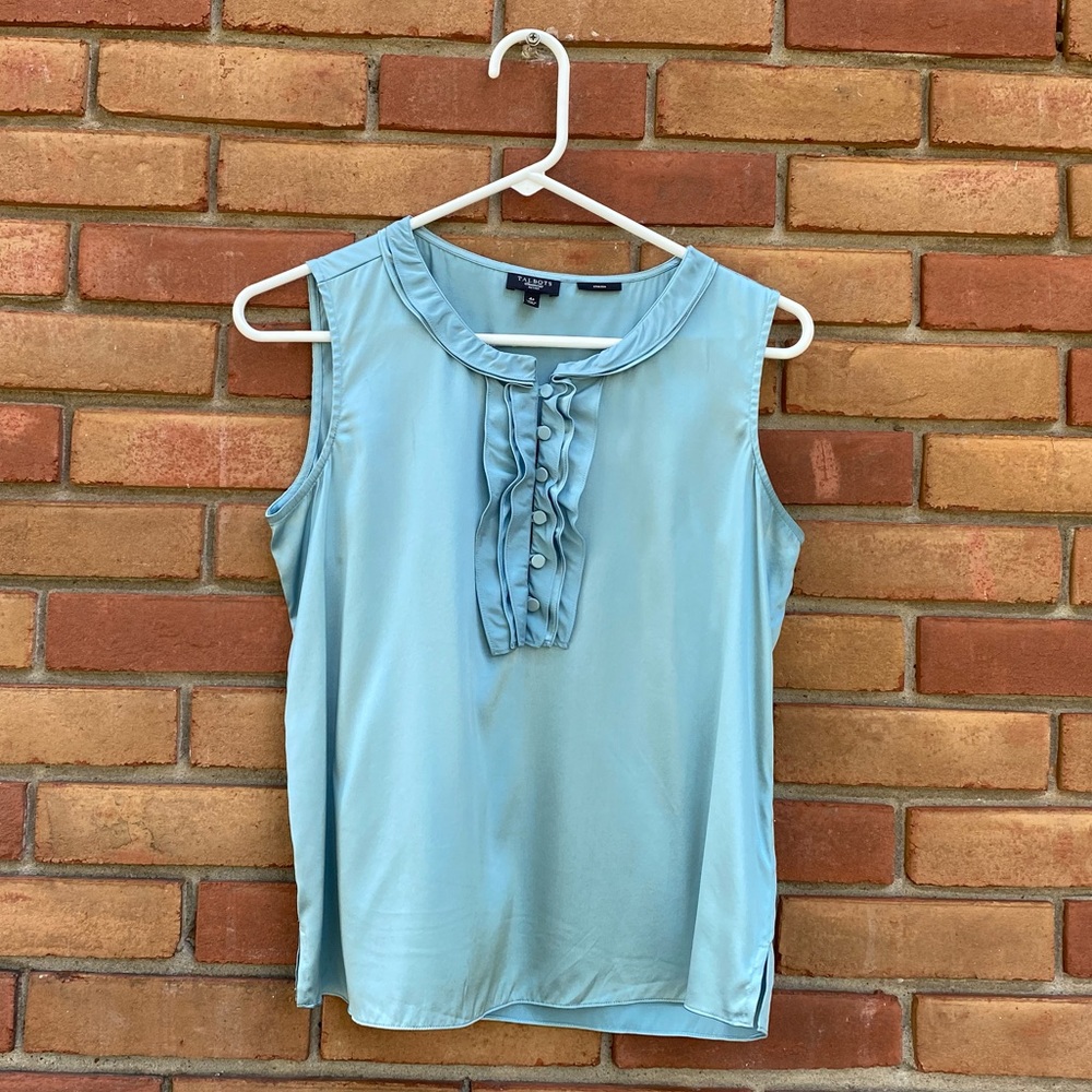 4P Ann Taylor Silk Professional Tank Top